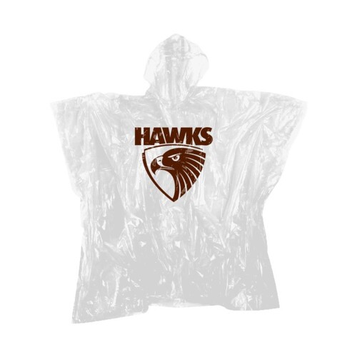 Hawthorn Hawks Plastic Poncho
