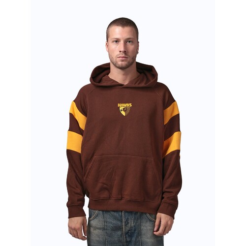 Hawthorn Hawks Unisex Box Fit Fleece Hood 
