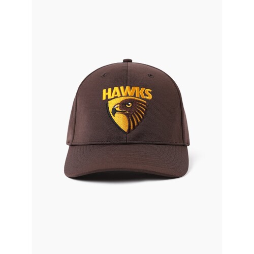 Hawthorn Hawks Adults Budget Full Logo Cap