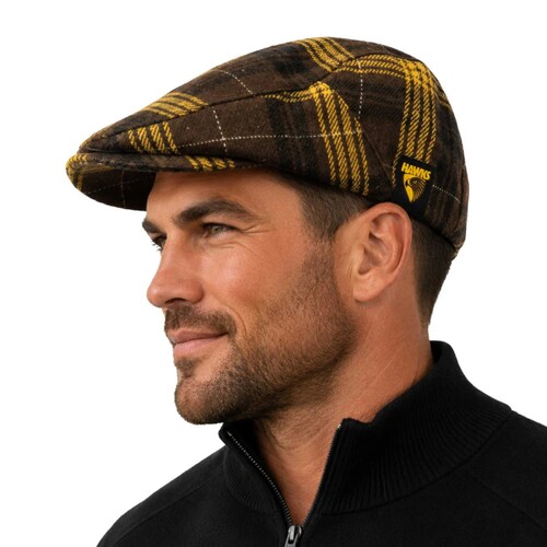 Hawthorn Hawks Angus Flat Cap