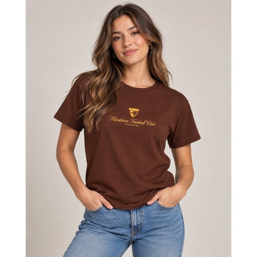 Hawthorn Hawks Womens Crest Tee 