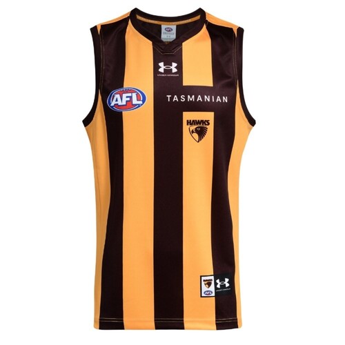 Hawthorn Hawks 2026 Under Armour Youths Home Guernsey 