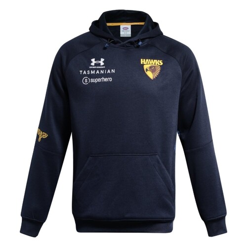 Hawthorn Hawks 2026 Under Armour Mens Navy Tech Hoodie 