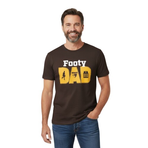 Hawthorn Hawks Mens Footy Dad Tee