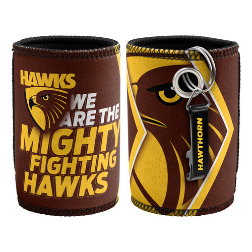 Hawthorn Hawks Stubby Holder with Opener