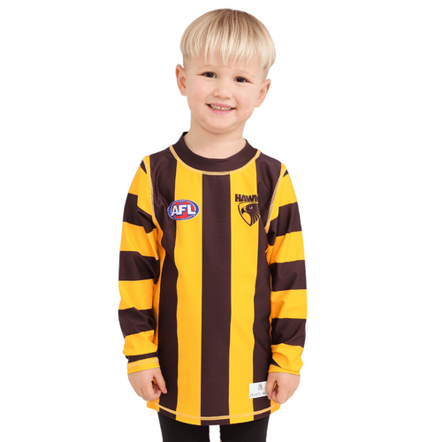 Hawthorn Hawks Kids Rash Top