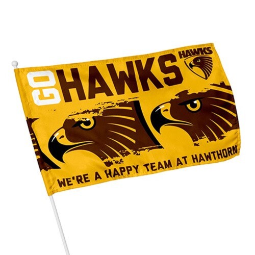 Hawthorn Hawks Small Supporter Flag
