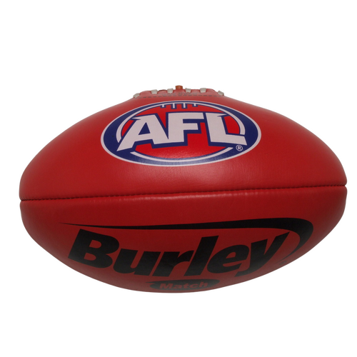 Leather Red Football Size 4 - Match