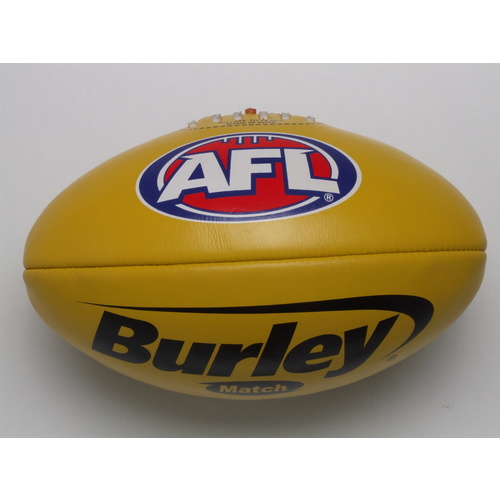 Leather Yellow Football Size 3 - Match