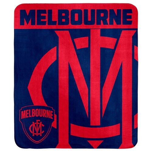 Melbourne Demons Polar Fleece Rug