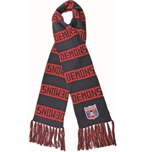 Melbourne Demons Heritage Bar Scarf