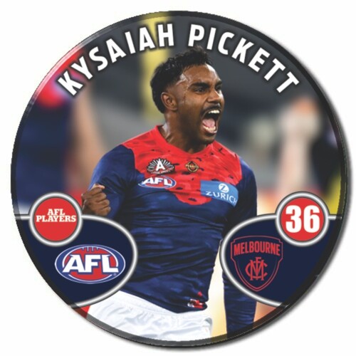 Melbourne Demons 2026 Player Action Badge - PICKETT, K