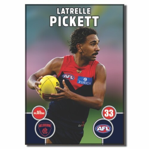 Melbourne Demons 2026 Player Action Magnet - PICKETT, L