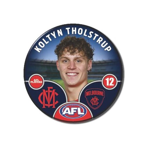 Melbourne Demons 2025 Player Pin Badge - THOLSTRUP