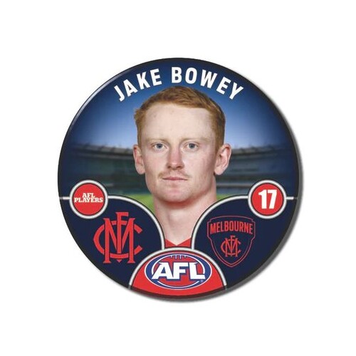 Melbourne Demons 2025 Player Pin Badge - BOWEY