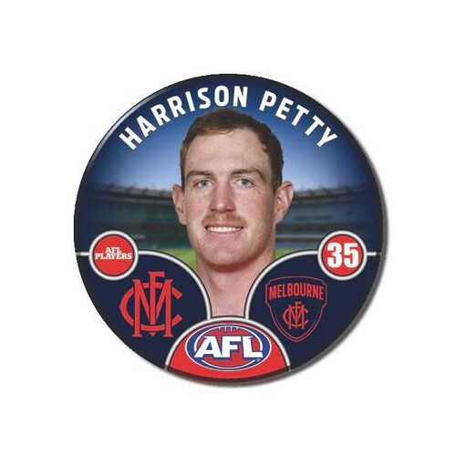 Melbourne Demons 2025 Player Pin Badge - PETTY