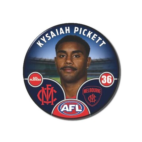 Melbourne Demons 2025 Player Pin Badge - PICKETT