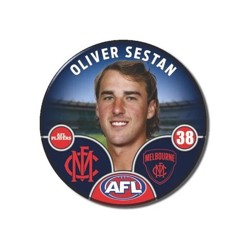 Melbourne Demons 2025 Player Pin Badge - SESTAN