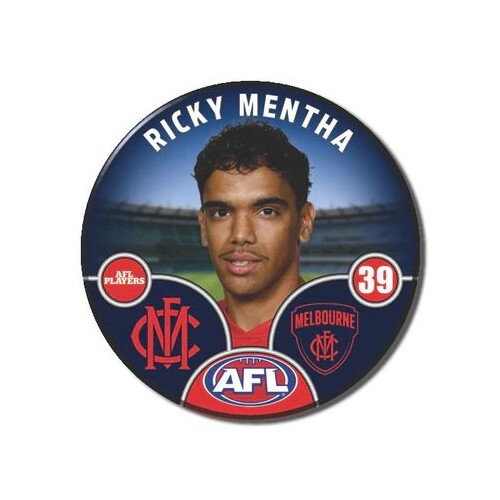 Melbourne Demons 2025 Player Pin Badge - MENTHA