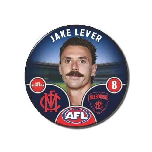 Melbourne Demons 2025 Player Pin Badge - LEVER