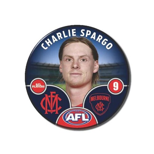 Melbourne Demons 2025 Player Pin Badge - SPARGO