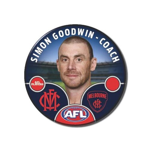 Melbourne Demons 2025 Coach Pin Badge - GOODWIN