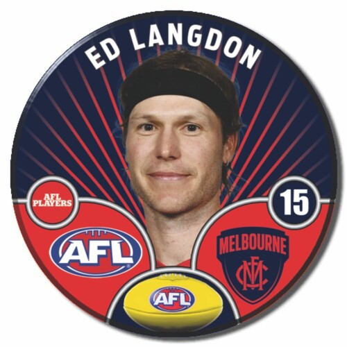 Melbourne Demons 2026 Player Pin Badge - LANGDON