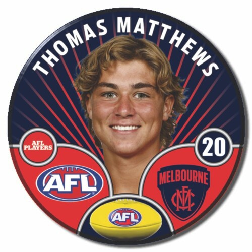Melbourne Demons 2026 Player Pin Badge - MATTHEWS