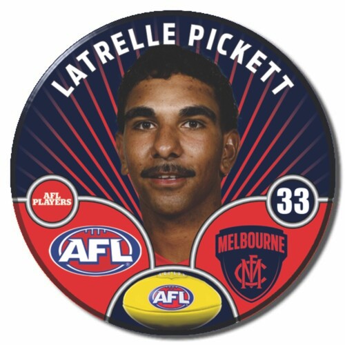 Melbourne Demons 2026 Player Pin Badge - PICKETT, L