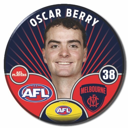 Melbourne Demons 2026 Player Pin Badge - BERRY 