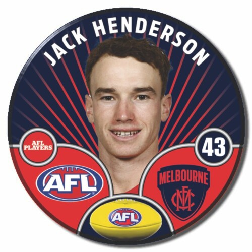 Melbourne Demons 2026 Player Pin Badge - HENDERSON