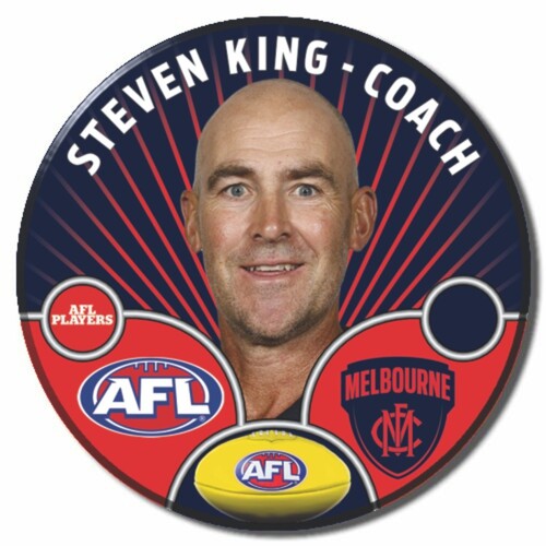 Melbourne Demons 2026 Coach Pin Badge - KING