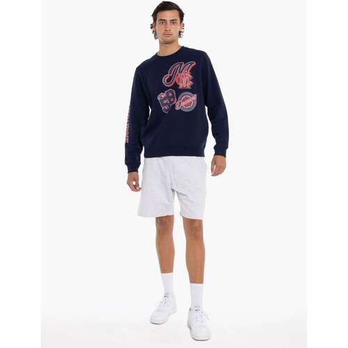Melbourne Demons Mens Patchwork Crew
