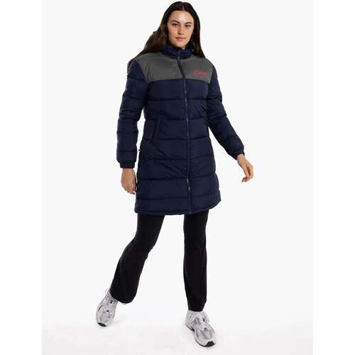 Melbourne Demons Womens Longline Puffer Jacket 