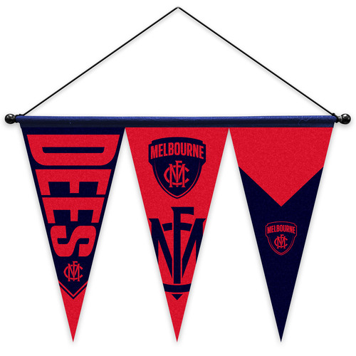 Melbourne Demons Set of 3 Pennants