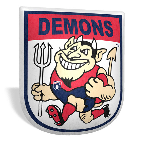 Melbourne Demons Retro Mascot Cushion