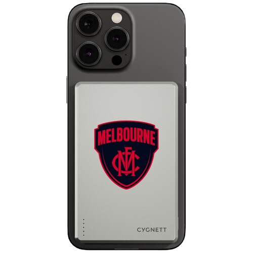Melbourne Demons AFL Magnetic Wireless Power Bank