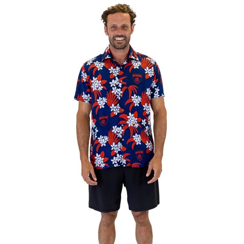 Melbourne Demons Reef Hawaiian Shirt