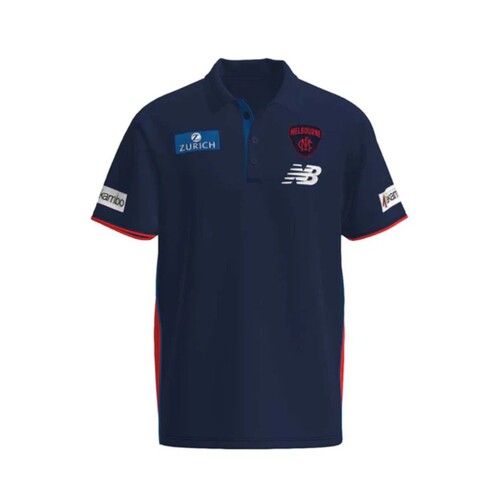 Melbourne Demons 2026 New Balance Mens Media Polo 