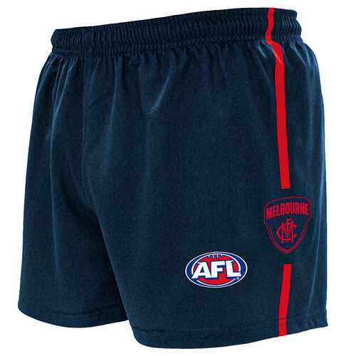 Melbourne Demons Youths Logo Footy Shorts