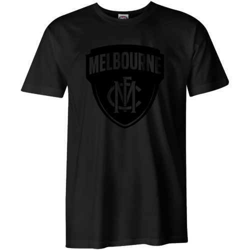 Melbourne Demons Mens Stealth Black Tee