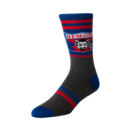 Melbourne Demons Retro Shield Mens Socks