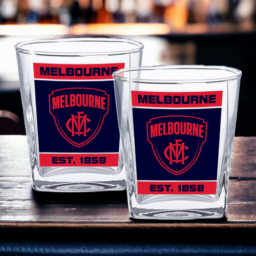 Melbourne Demons Spirit Glasses Set of 2