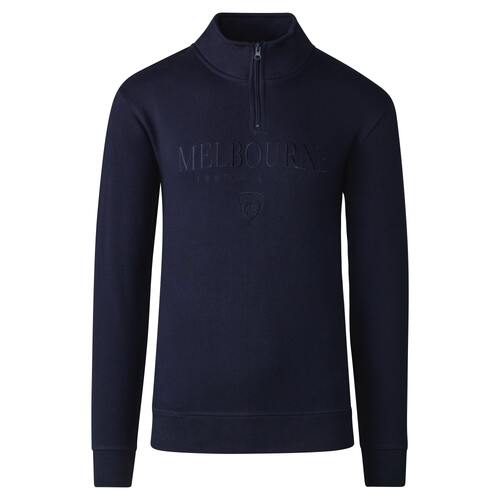 Melbourne Demons Mens Quarter Zip Pullover