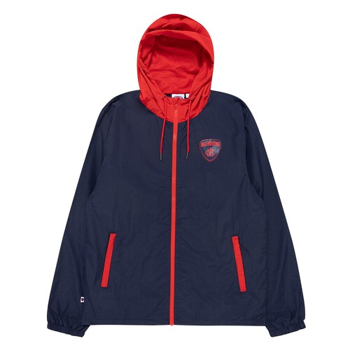 Melbourne Demons Mens Windbreaker Zip Jacket