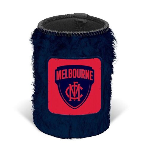 Melbourne Demons Fluffy Stubby Holder