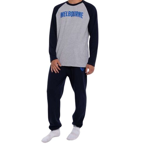 Melbourne Demons Youths Raglan Cuffed PJ Set