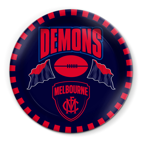 Melbourne Demons Melamine Snack Plate