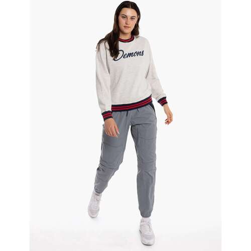 Melbourne Demons Womens Script Crew Top