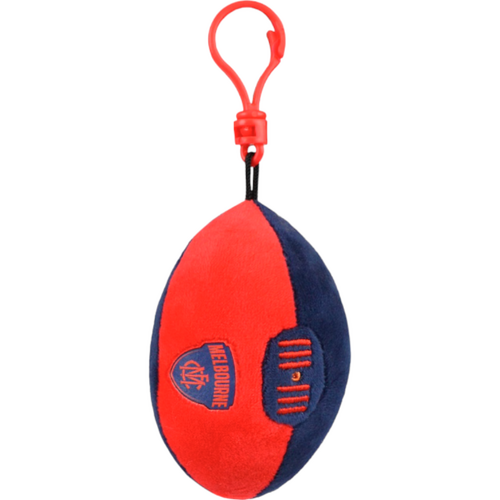 Melbourne Demons Soft Footy Keyclip